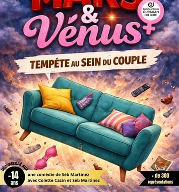 Mars & Vénus, tempête au sein du couple !