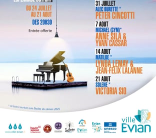 Scènes estivales Evian