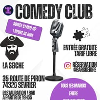 Stand-up, Comedy Club avec Bars de rire