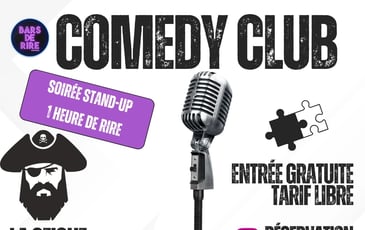 Stand-up, Comedy Club avec Bars de rire