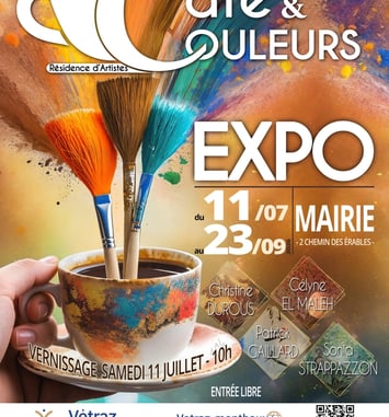 Résidence d’Artistes : 2ème Café & Couleurs