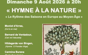Concert Médiéval « Hymne à la Nature »