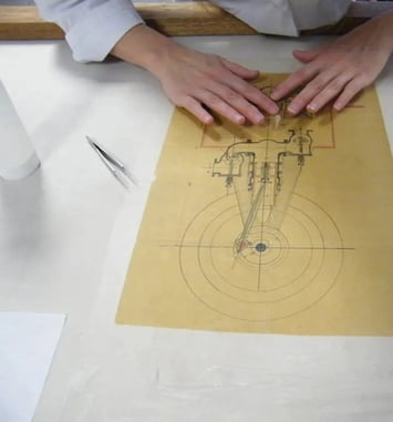 Découverte de l'atelier de conservation, restauration