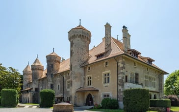 Concert de l'Harmonie Chablaisienne dans les jardins du Château de Ripaille