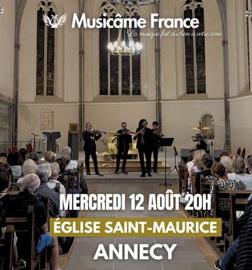 Concert de l’Ensemble Musicâme France à l’Église Saint-Maurice