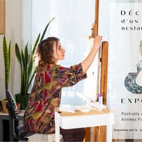 Découverte d'un atelier de conservation-restauration d'art moderne et exposition de portraits : le regard de la restauratrice sur Georges Gimel