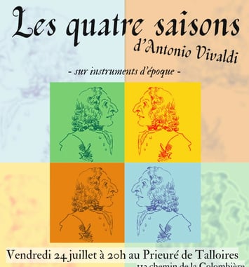 Les Quatre Saisons — Vivaldi (récit musical par l'Ensemble de Joux)