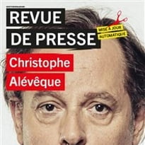 Christophe Alévêque dans Revue de presse