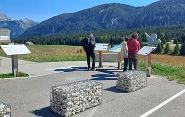 Visite libre du sentier historique "Le maquis des Glières" au plateau des Glières