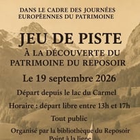 Jeu de piste au départ de l'ancienne Chartreuse du Reposoir