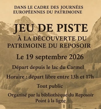 Jeu de piste au départ de l'ancienne Chartreuse du Reposoir