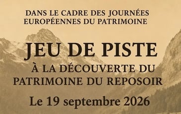 Jeu de piste au départ de l'ancienne Chartreuse du Reposoir