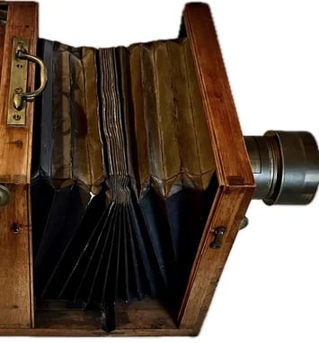Démonstration : la chambre photographique 1870