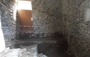 Présentation des fouilles archéologiques du château des sires de Faucigny