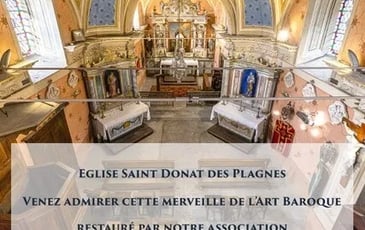 Ouverture de l'église Saint-Donat aux Plagnes