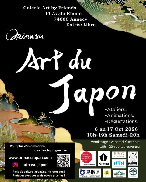 ORINASU, L’Art du Japon à Annecy