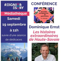 Conférence "Histoires extraordinaires de la Haute-Savoie" par Dominique Ernst