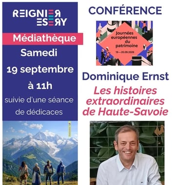 Conférence "Histoires extraordinaires de la Haute-Savoie" par Dominique Ernst