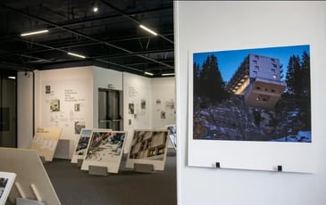 Exposition "Flaine, photographies de Myr Muratet"