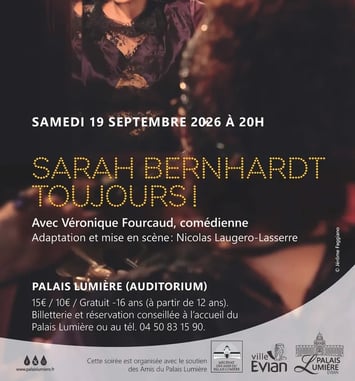 Théâtre "Sarah Bernhardt toujours!"