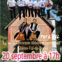 Concert du dimanche 20 septembre