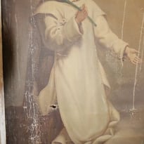 A la Chartreuse du Reposoir, présentation d'une huile sur toile à sauvegarder, reflet de l'identité culturelle et historique de la population locale.