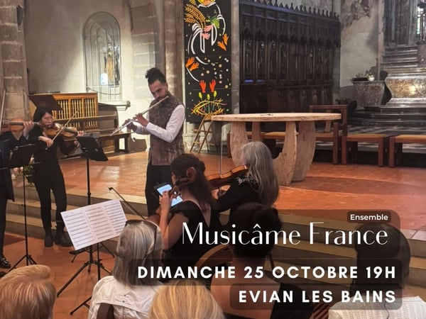 Concert à Évian : Ensemble Musicâme