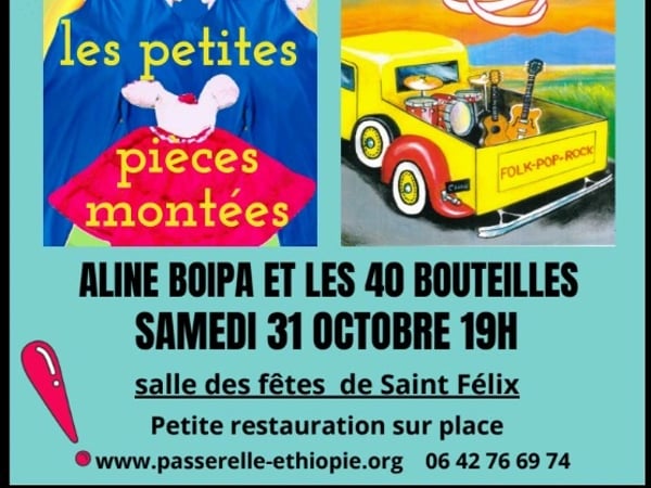 Soirée-concert au profit de l'association Passerelle Enfants d'Éthiopie
