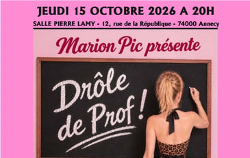 Drôle de prof !!