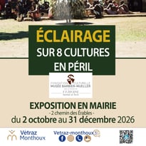 Exposition photographique "Éclairage sur huit cultures en péril"