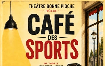Café des Sports par le Théâtre Bonne Pioche + concert de Jean-Claude Lefebvre