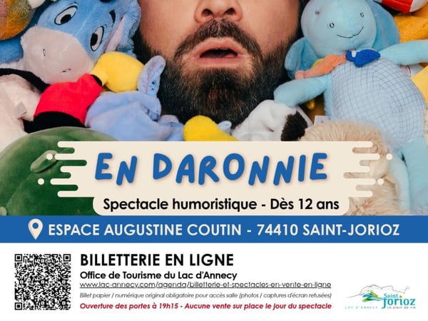 Spectacle « En Daronnie » de l’humoriste Marcus