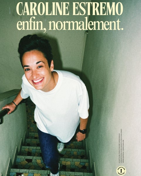 Caroline Estremo dans Enfin, normalement