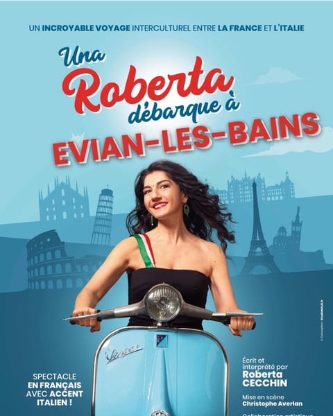 Una Roberta débarque à Evian-les-Bains