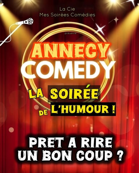 Annecy Comedy : la soirée de l'humour