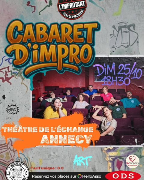 Cabaret, L’Improtant, c’est de praticiper !