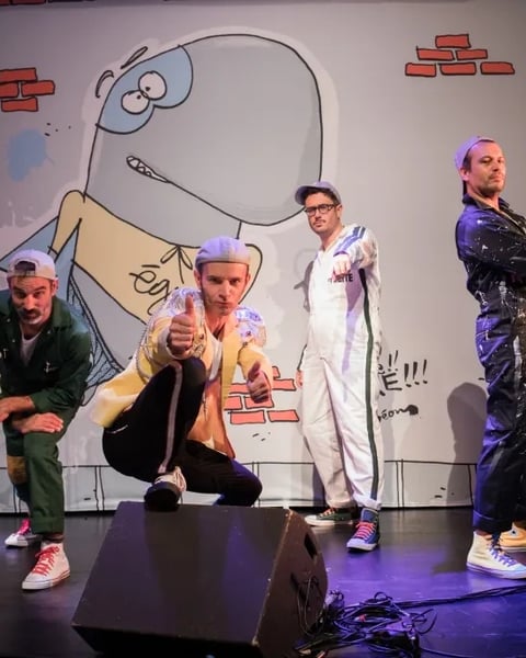 Ego le cachalot prend le large, Concert Pop de David Delabrosse